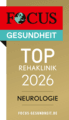Focus Top-Rehaklinik 2026 – Neurologie